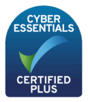 Cyber Essentials Plus Certified badge.