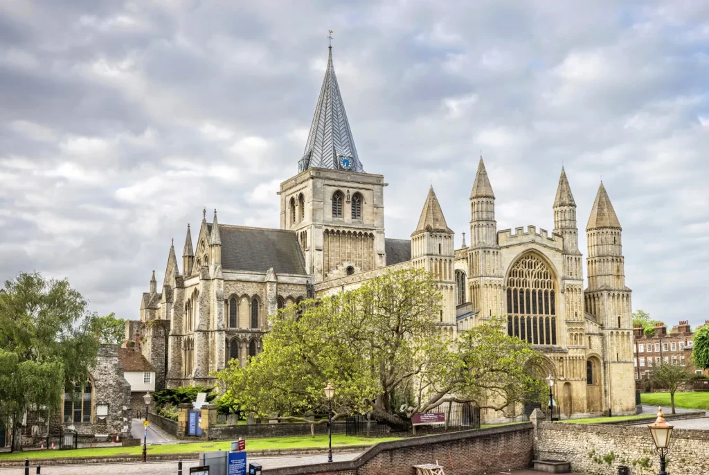 Rochester Cathedral in Rochester, Kent.